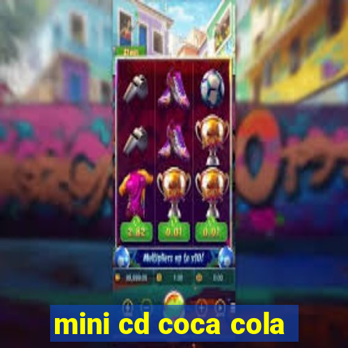 mini cd coca cola